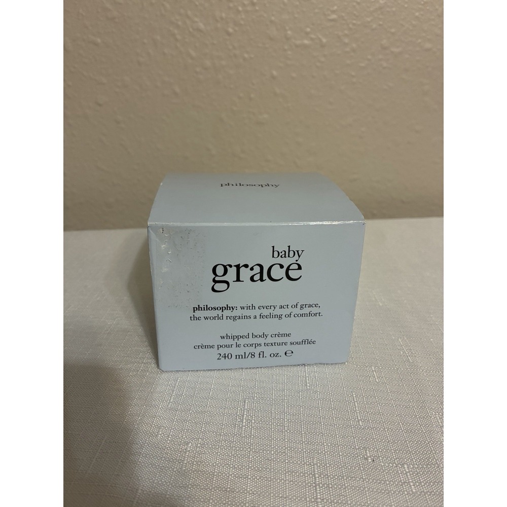 Philosophy Baby Grace Whipped Body Creme 8 FL OZ NEW In Box